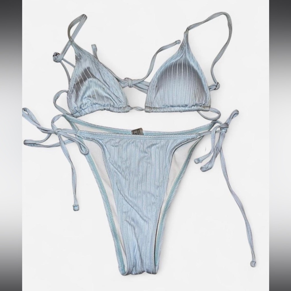 Light Blue Bikini Set
